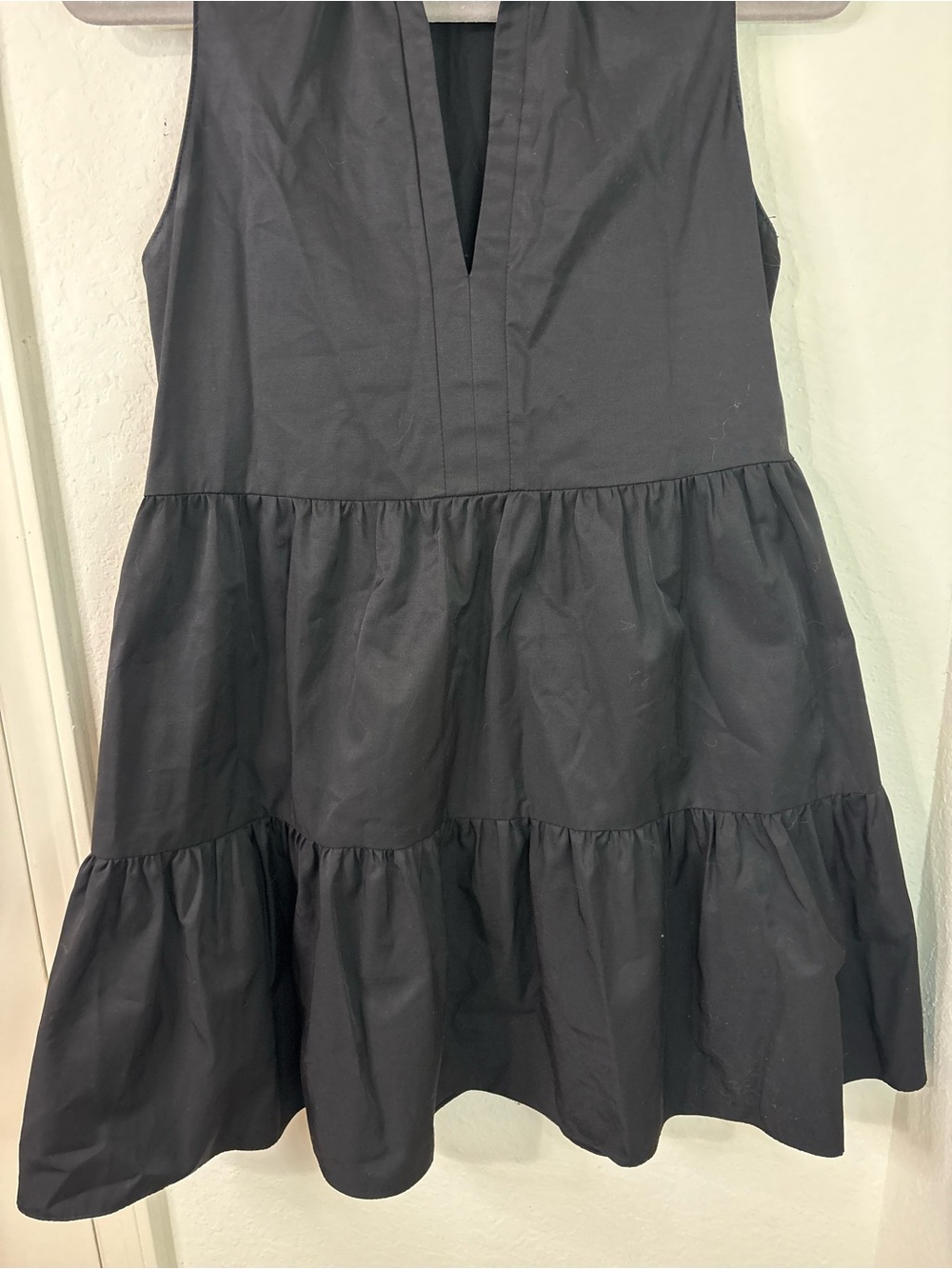 Amanda Uprichard Black Sleeveless Saffron Mini Dress size Small - Picture 4 of 13